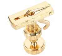 ABOOFAN Afinador Fino Metálico para Violín y Viola Tornillo Ajustador de Cuerdas Compatible Repuesto para Piezas de Instrumento Musical Color Dorado Estilo Montaña Adecuado para