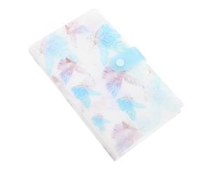 ABOOFAN Álbum Organizador de Pegatinas para Uñas Libro Portátil con Cubierta Plástica Almacenamiento y Exhibición Individual para Decoración de Uñas Góticas y Nail Art