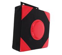 ABOOFAN Almohadilla de Boxeo Montada Pared Pequeña para Entrenamiento de Taekwondo y Boxeo Diseño Compacto para Gimnasios Casa Mejora Fuerza Velocidad y Color Rojo