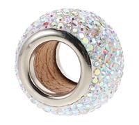 ABOOFAN Anillo Decorativo Para Asiento De Coche Funda De Cojín De Asiento De Coche Accesorios De Coche Bling Cubierta Del Sofá Rv Decoración De Pedrería Silver