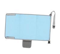 ABOOFAN Asiento para Cama de avión para Extensor de Asiento de avión Cama de avión para bebé reposapiés para Hamaca de avión reposapiés de avión Tela Oxford Sky-Blue