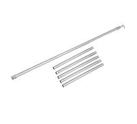 ABOOFAN Barra de Tensión Extensible para Persianas de Techo Alto de Acero Inoxidable 32 M Varilla Redonda Sólida para Apertura y Cierre Suave Abridor de Ventanas de Guillotina y Toldo