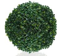 ABOOFAN Bola De Hierba Colgante Artificial 33 Cm, Decoración De Bolas De Césped Realista, Esfera De Jardín Resistente para Interiores y Exteriores, Paquete De 2 Unidades para Bodas y Fiestas