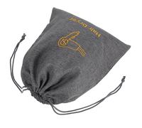 ABOOFAN Bolsa de Almacenamiento para Secador de Pelo Tamaño Grande 25x30 Cm, Tela de Lino Sintético Resistente al Polvo y Agua, Cierre con Cordón, para Hoteles, Pensiones y Viajes