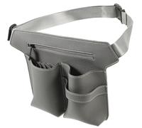 ABOOFAN Bolsa De Herramientas para Peluqueros Gris, Estuche Compacto para Tijeras De Peluquero, Cinturón Ajustable, Ligera y Práctica, Adecuado para Uso Profesional y Viajes