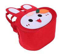 ABOOFAN Bolsa Para Dulces De Pascua Contenedor De Snacks Diseño De Conejo Para Fiestas y Embalaje De Golosinas Capacidad Adecuada Para y Decoraciones Festivas
