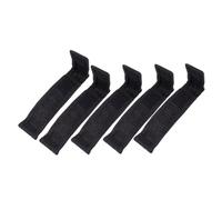 ABOOFAN Bolsa para Linterna Resistente al Desgaste Negra, 5 Piezas, Tela Portátil, Mini Estuche para Linterna, Adecuado para Actividades al Aire Libre y Senderismo, Almacenamiento