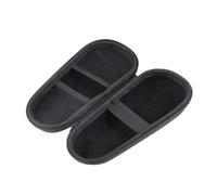 ABOOFAN Bolsa Rígida Para Afeitadora y Cortapelos Eléctricos Diseño Interior Acolchado Estuche De Viaje Doble Cremallera y Bolsillos Para Accesorios