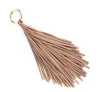 ABOOFAN Borlas de Flecos Decoracion, Mini Borlas, 21CM Hecho a Mano borlas de Flecos, para DIY Craft Joyas Pendientes Mujeres, Recuerdo,Marcadores Coffee