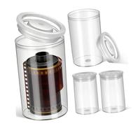 ABOOFAN Botes de Plástico Blanco Compactos Tapa 30 para para Almacenamiento de Películas Ideales para Fotografía al Aire Libre y Viajes Fotografía al Aire Libre y Viajes