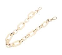 ABOOFAN Cadena para Bolso de Acrílico Dorada Diseño Simple, Versátil y Fácil de Instalar para Reemplazo de Cadena para Bolso de Mano