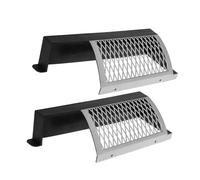 ABOOFAN Caja de Bolas para Futbolín Pequeña Red Resistente de Plástico Negro Spray Plateado 2 Piezas Repuesto Esencial para Mesa de Futbolín Almacenamiento Seguro y Portátil para