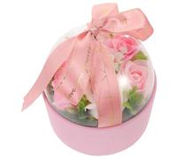 ABOOFAN Caja de Obsequio de Jabón de Flores Aroma Rosas Pétalos de Jabón Artificial Perfumado Aceite Esencial Obsequio de Cumpleaños para Mujeres San Valentín Navidad