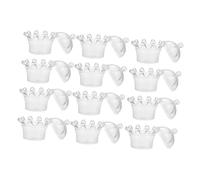 ABOOFAN Caja para Transparente Diseño de Set de 12 Unidades de Plástico para Envasar Dulces Recipiente Decorativo Adecuado para Fiestas y Regalos