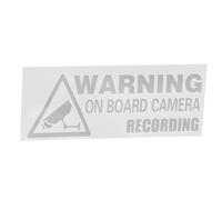 ABOOFAN Cartel Videovigilancia Adhesivo con Señal de Advertencia Resistente para Exteriores Fácil Aplicación Oficina Viviendas y Parques con Visible y Adhesión Fuerte para Seguridad