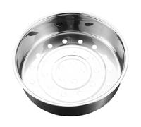 ABOOFAN Cesta Vaporera de Acero Inoxidable Redonda para Huevos y Mariscos, Inserto Resistente Fácil de Almacenar para Olla Vapor para Cocinar Verduras