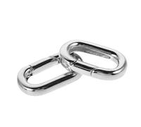 ABOOFAN Cierres de Resorte Ovalados Cierre Seguro Alta Resistencia 2 Piezas de Cobre para Pulseras y Collares Ideales para Creaciones de Joyería DIY y Eventos Obsequios