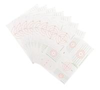 ABOOFAN Cinta de Impacto para Palos de Golf 7 1 Adhesivo para Maderas Hierros y Putters 8 Hojas 56 Pegatinas Accesorio de Entrenamiento para Análisis de Swing y Práctica Campo