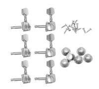 ABOOFAN Clavijas de Afinación para Guitarra Folk Clavijas de Afinación Semicerradas Perillas de Repuesto Afinadores Pequeños para Precisión de Sonido y Mantenimiento Estacional del Instrum