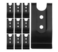 ABOOFAN Clip de Metal 57x26 Mm para Cinturón Negro 10 Piezas de Hierro