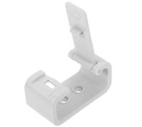 ABOOFAN Clip para Cortina Soporte de Cortina Lateral de Ventana para RV Blanco Abs Diseño de Hebilla Resistente al Óxido y Modificaciones Interiores