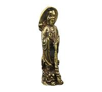 ABOOFAN Colgante Avalokitesvara Estatua Arte de la Vendimia Colgante de encantos Antiguos Colgante Retro rotafolios Vintage decoración encantos de latón Colgante para Colgar Bolso