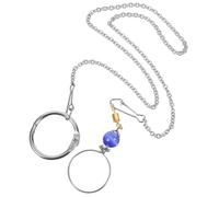 ABOOFAN Collar para Loro de Acero Inoxidable, Cadena de Arnés para Loros Tamaño 30 Cm, Correa para Pájaros Pequeños y Medianos, Accesorio de Entrenamiento y Paseo para Color Aleatorio