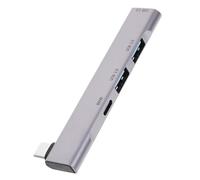 ABOOFAN Concentrador USB-c Puertos Adaptador USB para Portátil Expansor de Puerto USB Conectores USB-c Múltiple para Trabajo Casa