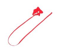 ABOOFAN Conjunto de Arnés y Correa para Conejos y Chinchillas, Diseño Antiescape Cómodo de Poliéster Rojo para Paseos al Aire Libre con Cascabel