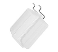 ABOOFAN Contenedor De Tablero Perforado Almacenamiento De Hardware Alta Resistencia Capacidad Grande Cesta Transparente