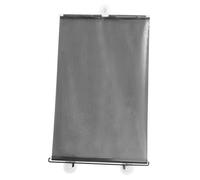 ABOOFAN Cortinilla Retráctil para Parabrisas de Coche Protección Solar Automática de Aislamiento Térmico y Diseño Instalación con Ventosas Color Negro