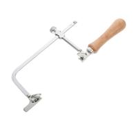 ABOOFAN de Ajustable con Mango Ergonómico de Madera y Alambre para Cortar Metal, Herramienta de Precisión para Cortes Detallados en Bricolaje