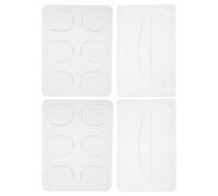 ABOOFAN de Amortiguadores de Silicona para Reducir Armónicos Innecesarios Juego de 16 Piezas Adhesión Fuerte en Formas Redonda y Tira para Instrumentos de Percusión