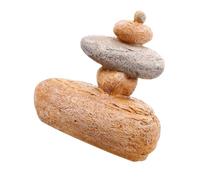 ABOOFAN Decoración De Jardín De Caja De Piedra para Guardar Llaves Llavero De Seguridad para Exterior para Jardín De Ocultador De Llaves Decorativo para Exterior