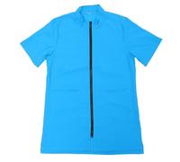 ABOOFAN Delantal Antiestático Azul de Nylon para Cosmetólogo de Mascotas, Uniforme de Trabajo y Protector para Peluquería y Corte de Uñas