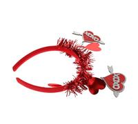 ABOOFAN Diadema de amor de San Valentín alas de corazon sombrero del día de san valentín disfraz de cupido mujer disfraz de San Valentín accesorios de san valentin tela de fieltro rojo