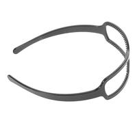 ABOOFAN Diadema de Plástico Negra Tipo Gafas de Sol para Mujer, Banda Fina Cabello Ligera y Cómoda, Accesorio Versátil para Uso Diario y Fiestas Playa