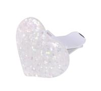 ABOOFAN Difusor De Aromaterapia De Coche Clip Brillante Decoración Para Automóvil Aire Acondicionado Ambientador Forma De Amor Aromaterapia