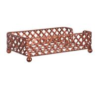 ABOOFAN Dispensador Almacenamiento y Diseño Rústico de Papel Secamanos Estilo Vintage de Metal Rectangular para Baño para Decoración y Uso en Lavabo