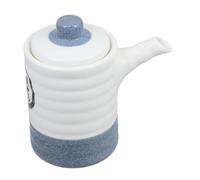 ABOOFAN Dispensador de Salsa de Japonés con Tapa Cerámica Utensilio Decorativo y Funcional para Cocinas y Restaurantes