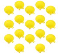 ABOOFAN Embudos de Plástico Transparente 6.5 Cm, 20 Unidades, Reutilizables para Experimentos Científicos, Filtrado y Uso Cosmético, Embudos Pequeños para Laboratorio y Cocina