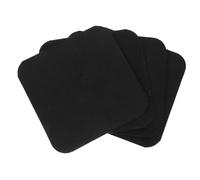 ABOOFAN Empuñaduras de Entrenamiento Antideslizantes para Gimnasio, 4 Piezas, Almohadillas Protectoras de Palma Negras para Levantamiento de Pesas y Peso Muerto, Accesorio Deportivo
