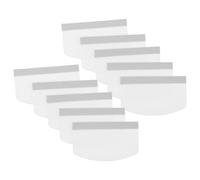 ABOOFAN Espátula Curva para Película Protectora de Pantalla Móvil Herramienta Raspadora Blanca 40 Piezas Aplicador Antiburbujas para Instalación Precisa y Eliminación de Burbujas en