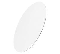 ABOOFAN Espejo Adhesivo Redondo de Acrílico Plata Superficie Lisa y Efecto Espejo, Fácil de Limpiar, Adecuado para Decoración Elegante en Bodas y Mesas de Comedor