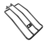 ABOOFAN Estante de equipaje de motocicleta de metal soporte trasero para moto portaequipajes moto soporte para moto soporte universal para maletero de motocicleta puestos de moto Negro