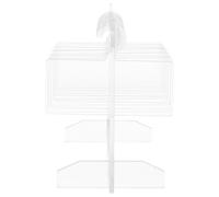 ABOOFAN Expositor Acrílico Para Uñas Postizas Gancho Para Colgar, Tablero Reutilizable Pequeño Para Manicura Profesional, Soporte Organizador De Puntas De Uñas Para Salones y Uso En Casa