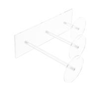 ABOOFAN Expositor Acrílico Transparente para Perfumes Figuras y Joyería Estante de Exhibición para Pasteles y Decoraciones Soporte Estable y Elegante para Almacenamiento