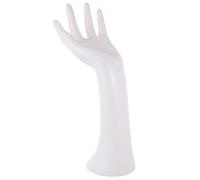 ABOOFAN Expositor Diseño Tridimensional para Anillos y Pulseras de Mano en Forma de de Pe Blanco para Coleccionistas y Joyeros Profesionales