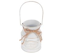 ABOOFAN Florero De Metal Rústico Florero De Lata De Florero De Metal Vintage Florero De Campo con Asa para Gabinetes De Cocina Decoración De Dormitorio