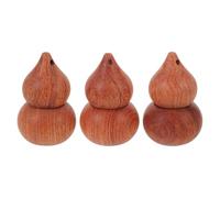 ABOOFAN Frascos Roll-On para Aceites Esenciales de Coche Difusor Colgante de Madera de Flor de Palo 1 Ml Pack de 3 Frascos Rellenable Diseño Calabaza para Aromaterapia y Ambientador
